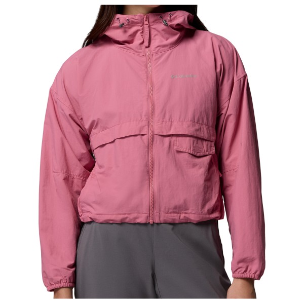 Windjacke Columbia Spire Valley Cropped Windbreaker Damen (Gr XL |rosa)