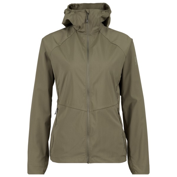 Windjacke Stoic MerinoWindResist NyhemSt. Jacket with Hood Damen (Gr XL |oliv)