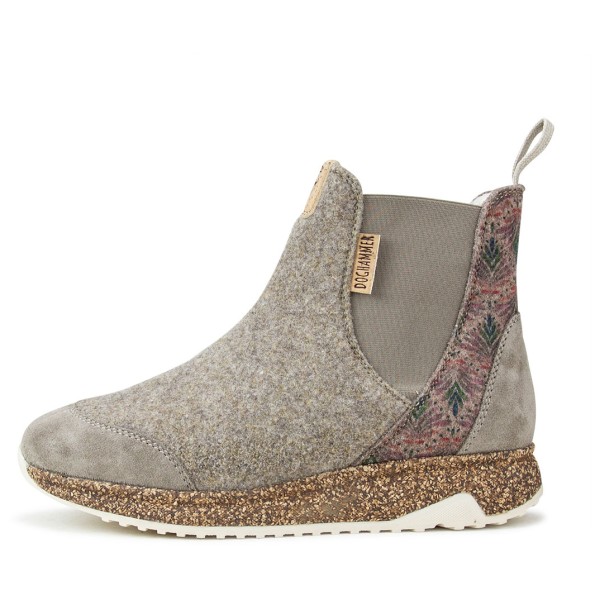 Doghammer Women’s Arctic Traveller Wool Winterschoenen Beige