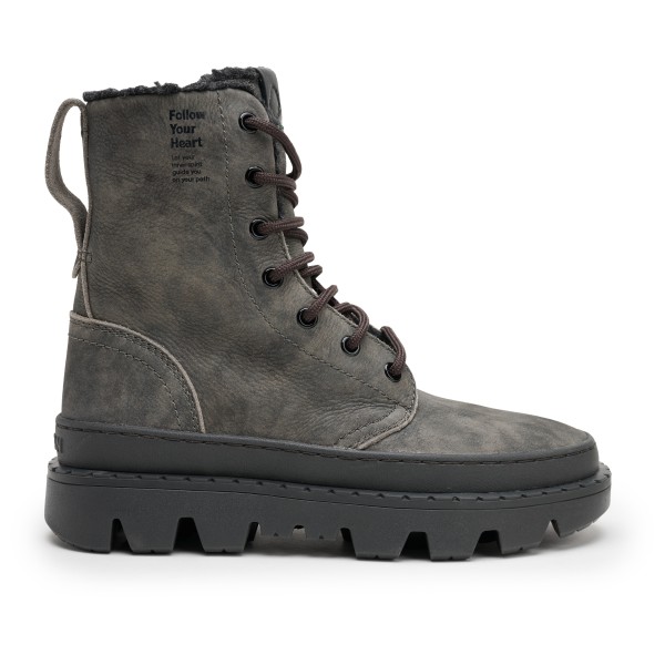 Satorisan Women’s Unalome Laces Premium Wool Winterschoenen Grijs