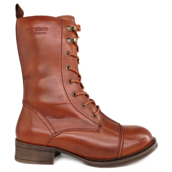 Ten Points Pandora Lace & Zip 3/4 Boots Winterschoenen Bruin