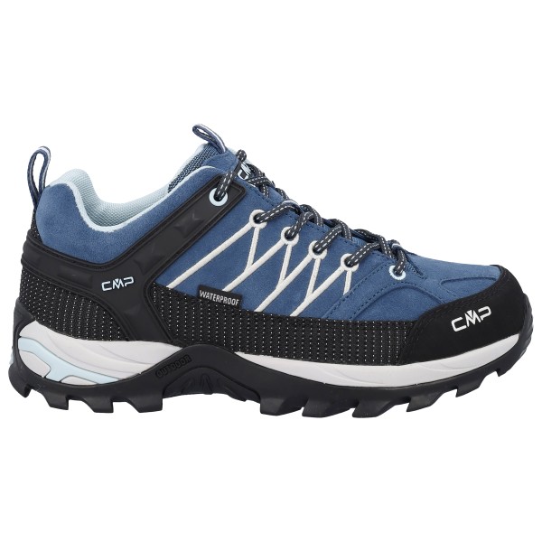 CMP - Women's Rigel Low Trekking Shoes Waterproof - Multisportschuhe Gr 39 blau/schwarz