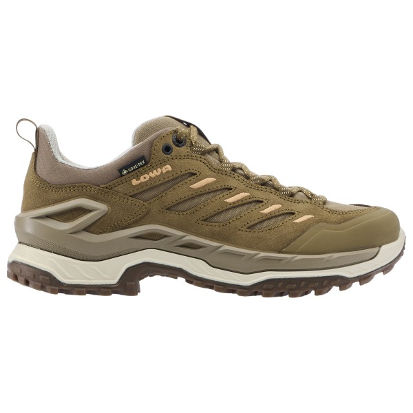 Lowa Innovo GTX Lo Multisportschuhe Damen Wandern (Gr 36,5 |beige/braun |wasserdicht)