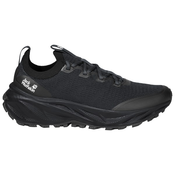 Multisportschuhe Jack Wolfskin PS Trail Knit Low Damen (Gr 42,5 |schwarz)