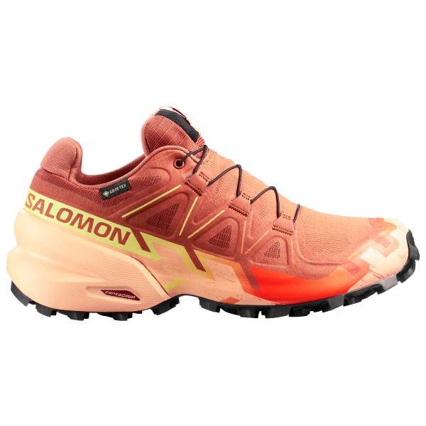 Salomon Speedcross 6 GORE-TEX Trailrunningschuhe Damen (Gr 40 |braun/grün |wasserdicht)