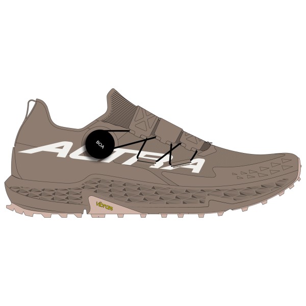Altra Women’s Timp 5 Boa Trailrunningschoenen mountain trail Roze