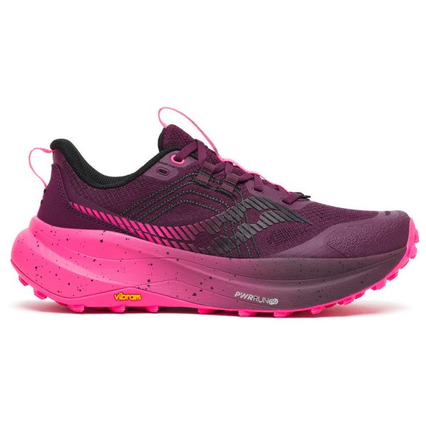 Saucony Women’s Xodus Ultra 4 Trailrunningschoenen Eggplant / Shock