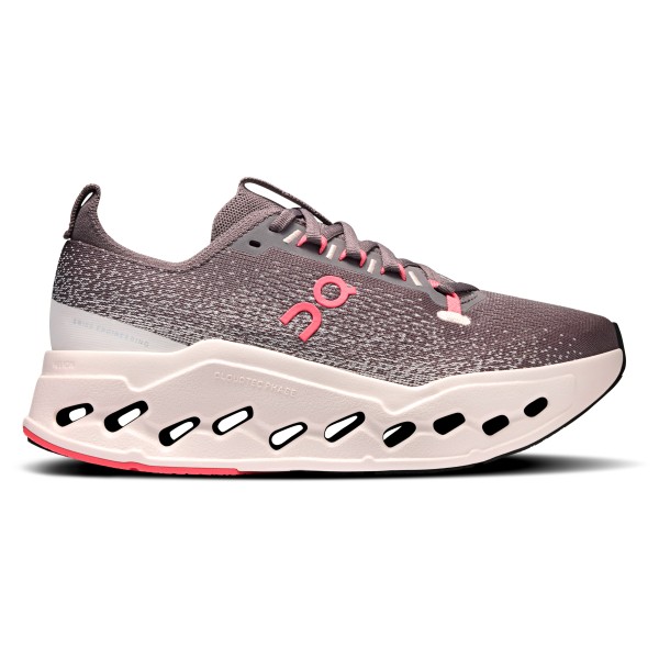 On Women’s Cloudsurfer Max Hardloopschoenen Pebble / Oyster