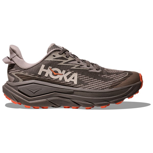 Trailrunningschuhe HOKA Challenger 8 GTX Damen (Gr 40 - Regular |cement / gravel |wasserdicht)
