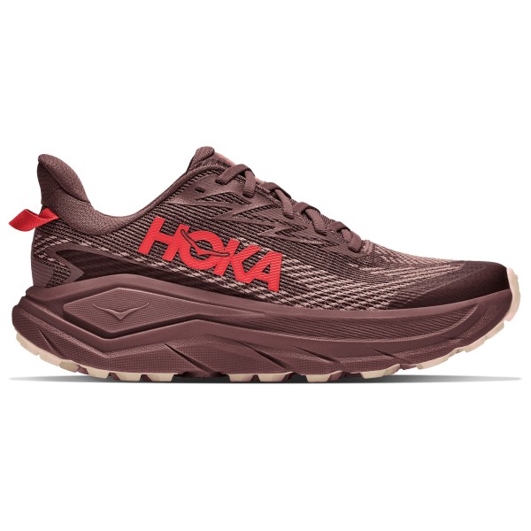 HOKA Women’s Challenger 8 GTX Trailrunningschoenen Regular varsity burgundy Zwart