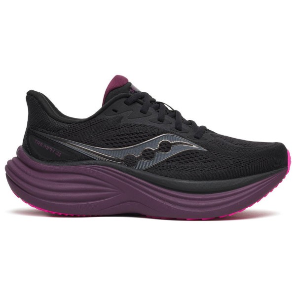 Saucony – Women’s Triumph 24 – Hardloopschoenen maat 42, / syrup Zwart