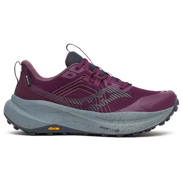 Saucony Women’s Xodus Ultra 4 GTX Trailrunningschoenen Eggplant / Cinder