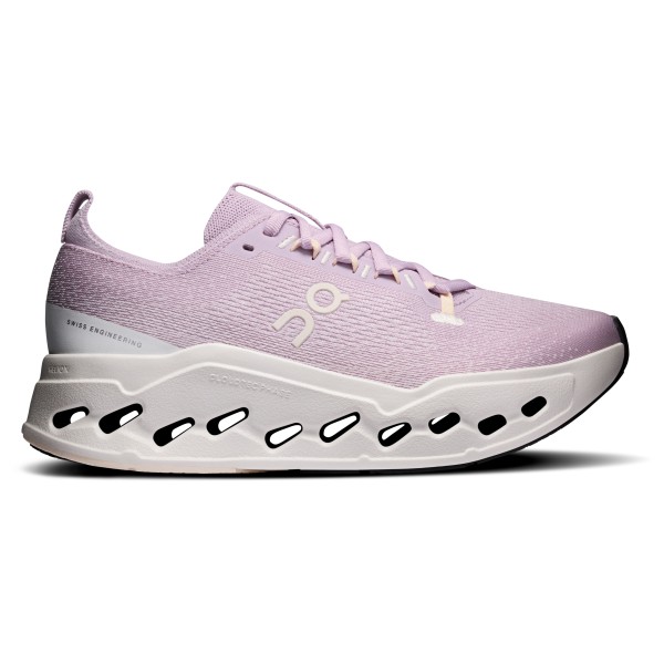 On Women’s Cloudsurfer Max Wide Hardloopschoenen ivory Oranje