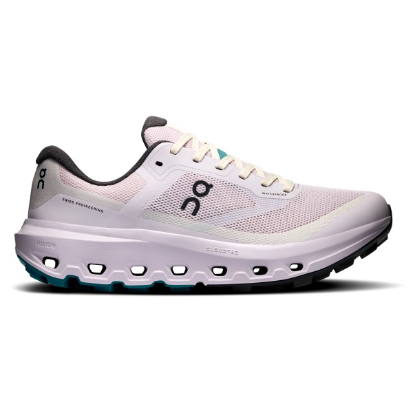 On Women’s Cloudvista 3 Waterproof Trailrunningschoenen Ether / Grain