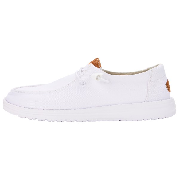 HeyDude Wendy Canvas Sneaker Damen (Gr 39 |weiß)