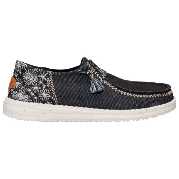 HeyDude Wendy Funk Embroidered Floral Sneaker Damen (Gr 41 |grau)