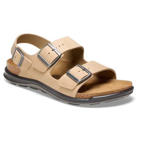 Image of Birkenstock - Women"s Milano CT LEOI - Sandalen Gr 35 - Regular;36 - Regular;37 - Regular;38 - Regular;39 - Regular;40 - Regular;41 - Regular;42 - Regular;43 - Regular beige;grau'
