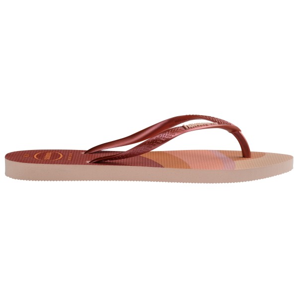 Image of Havaianas - Women"s Slim Palette Glow - Sandalen Gr 35/36;39/40 braun;rosa'