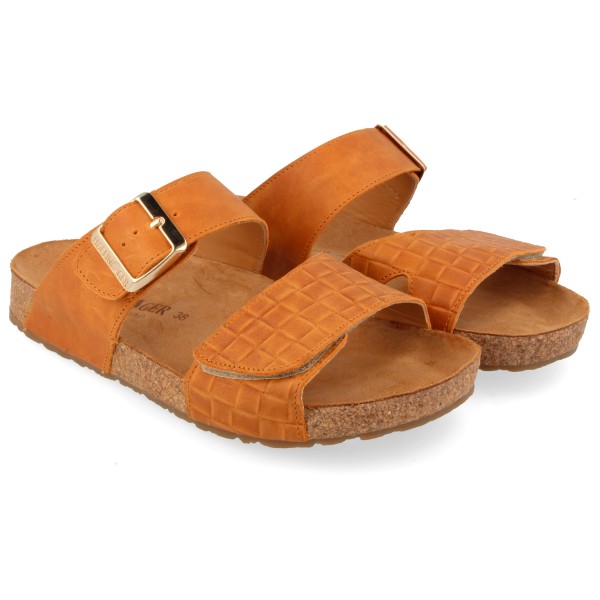Haflinger - Women's Aria - Sandalen 36 orange/braun