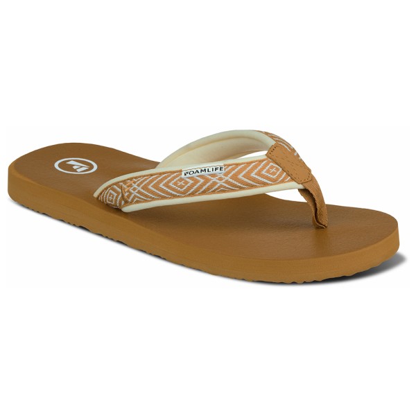 Sandalen Foamlife Yogi Damen (Gr 40 |braun/beige)