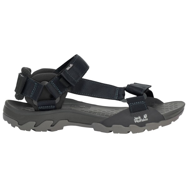 Sandalen Jack Wolfskin Ridge Sandal Damen (Gr 40,5 |grau/schwarz)