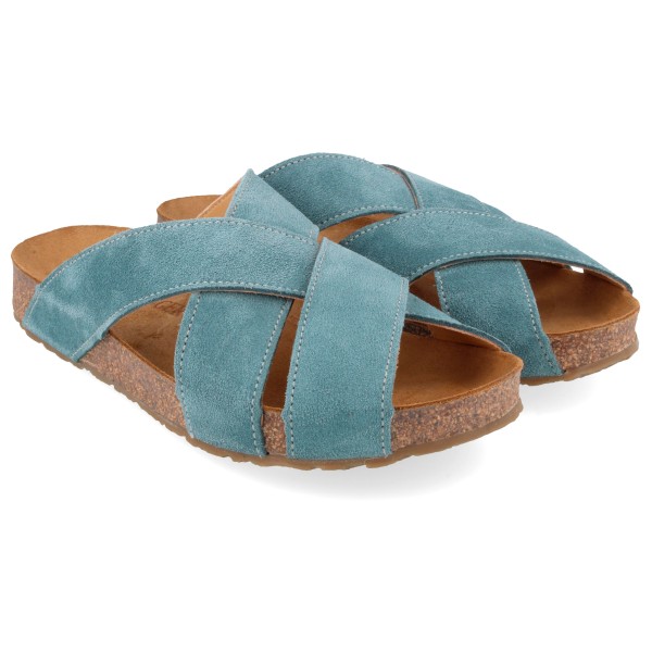 Haflinger Como Sandalen Damen (Gr 38 |türkis)