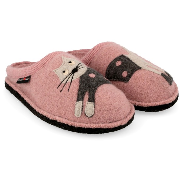 Image of Haflinger - Women"s Flair Cucho - Hüttenschuhe Gr 42 rosa'