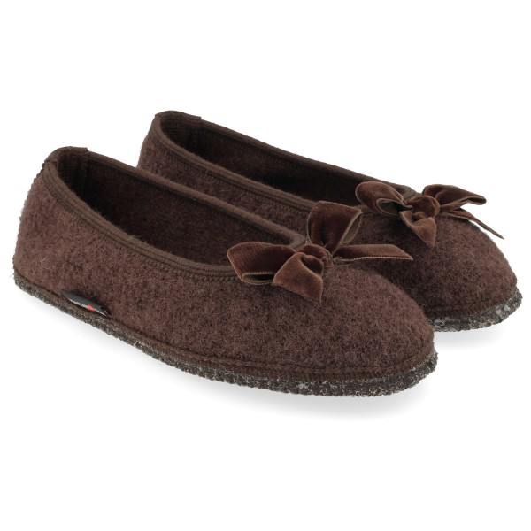Haflinger Women’s Fiocco Pantoffels Bruin
