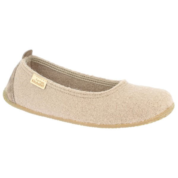 Image of Living Kitzbühel - Women"s Ballerina Uni - Hüttenschuhe Gr 40 beige'