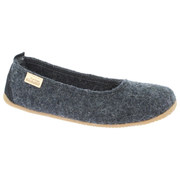 Image of Living Kitzbühel - Women"s Ballerina Uni - Hüttenschuhe Gr 36;37;38;39;40;41;42 beige;grau'