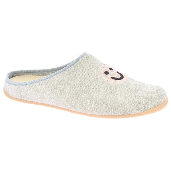 Image of Living Kitzbühel - Women"s Pantoffel Frottee Smiley - Hüttenschuhe Gr 38 beige'
