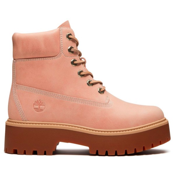 Timberland Women’s Stone Street 6 Inch Lace Up Hoge schoenen Roze