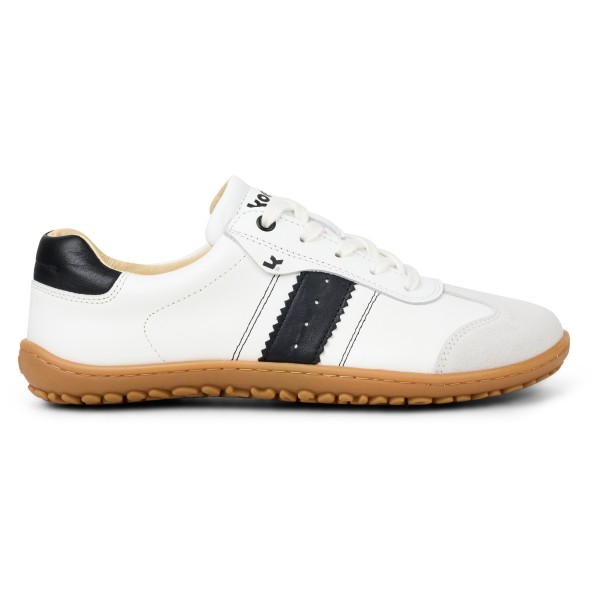 Barfußschuhe Koel Ila Napa Suede 3.0 Damen (Gr 43 |weiß/schwarz)