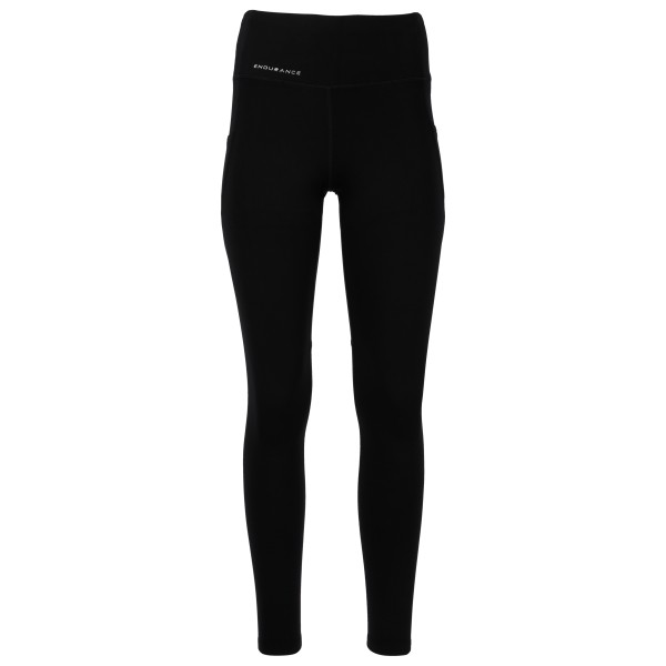 Image of ENDURANCE - Women"s Tathar Tights with Pocket - Lauftights Gr 34 schwarz'