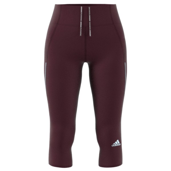 Image of adidas - Women's Own The Run 3/4 Leggings - Lauftights Gr L;M;S;XL;XS braun;schwarz bei Bergfreunde.ch - der Outdoor Shop