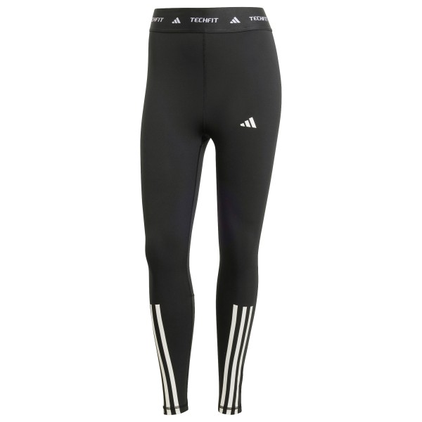 Image of adidas - Women"s Techfit 3-Stripes 7/8 Leggings - Lauftights Gr L;M;S;XL;XS schwarz'