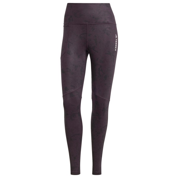 Image of adidas Terrex - Women"s Terrex Multi All Over Printed Tights - Lauftights Gr 36 grau'
