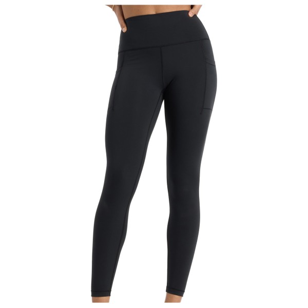 New Balance Sleek Pocket High Rise Legging 25 Lauftights Damen (Gr M |schwarz)