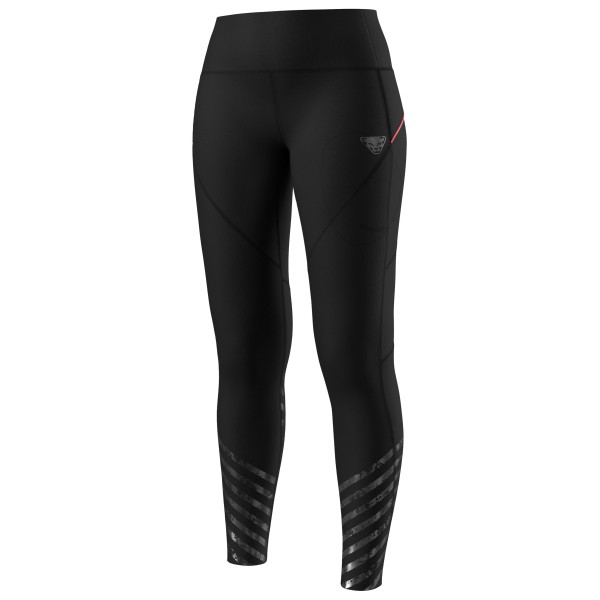 Dynafit – Women’s Trail Reflective Tights – Hardlooplegging maat L, Zwart