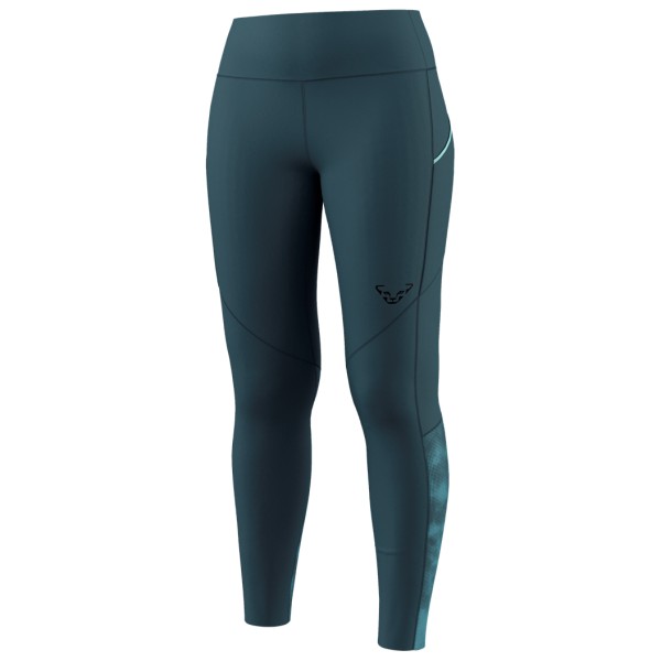 Dynafit Women’s Trail Reflective Tights Hardlooplegging Blauw