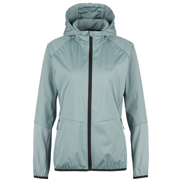 Image of Stoic - Women"s HelsingborgSt. Performance Hoody - Laufjacke Gr 34;36;38;40;42;44;46 schwarz;türkis'