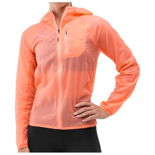HOKA Skyflow Jacket Laufjacke Women (Größe S |rot)