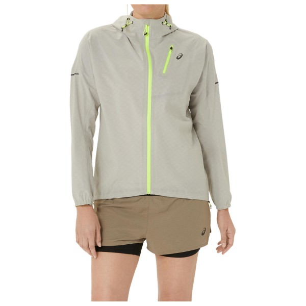 Image of Asics - Women"s Fujitrail Waterproof Jacket - Laufjacke Gr L;M;S;XL;XS grau'