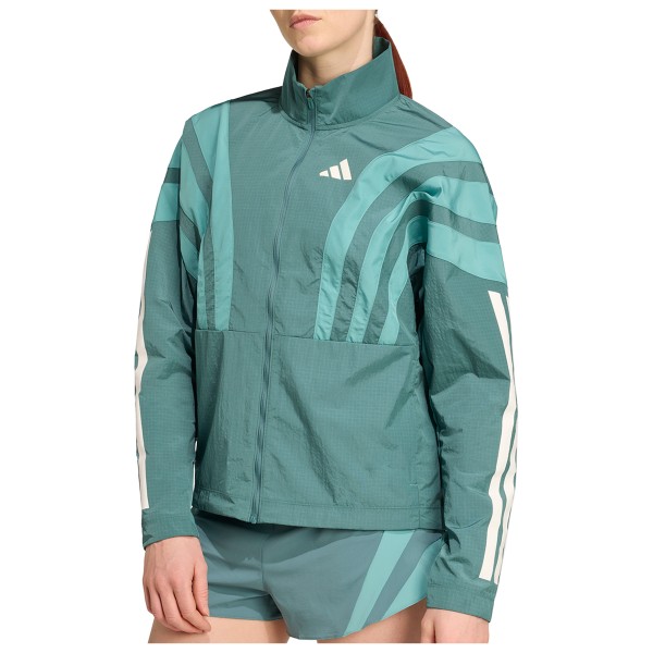 adidas Adizero Archive Running Jacket Laufjacke Damen (Gr XXS |türkis)