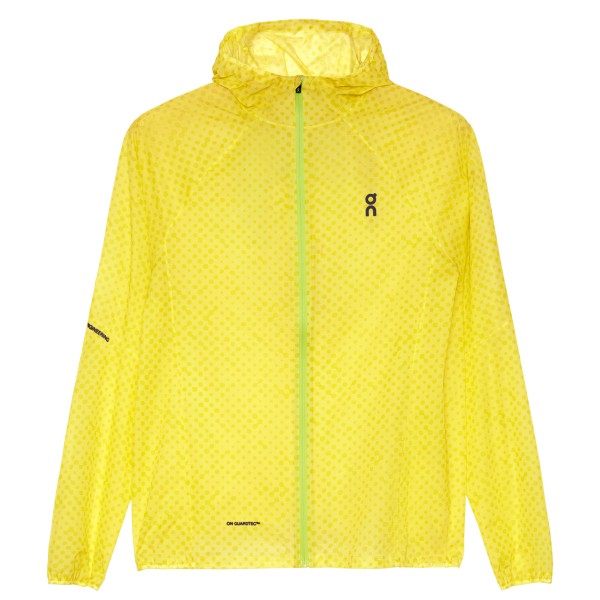 Laufjacke On Ultra Jacket Damen (Gr XL |gelb |wasserdicht)