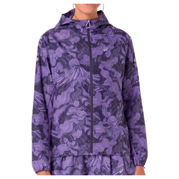Asics Fujitrail Packable Jacket Laufjacke Damen (Gr S |lila)
