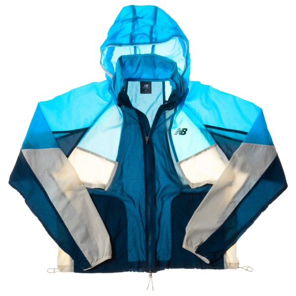 New Balance Women’s RC Jacket Hardloopjack Blauw