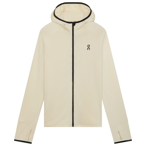 On Women’s Climate Zip Hoodie Hardloopjack Beige