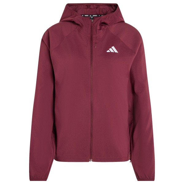 adidas – Women’s ADI365 Running Essentials Jacket – Hardloopjack maat M, Rood