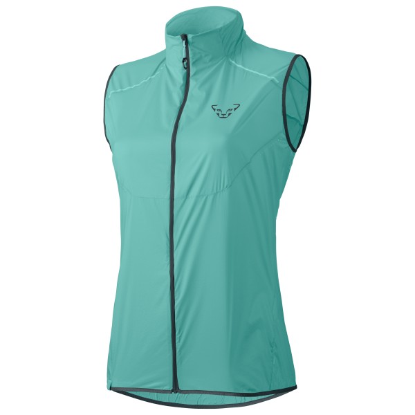 Image of Dynafit - Women's Vert Wind Vest 49 - Laufgilet Gr 34 - IT 40;36 - IT 42;36 - IT: 42;38 - IT 44;38 - IT: 44;40 - IT 46;40 - IT: 46;42 - IT 48 schwarz;türkis bei Bergfreunde.ch - der Outdoor Shop